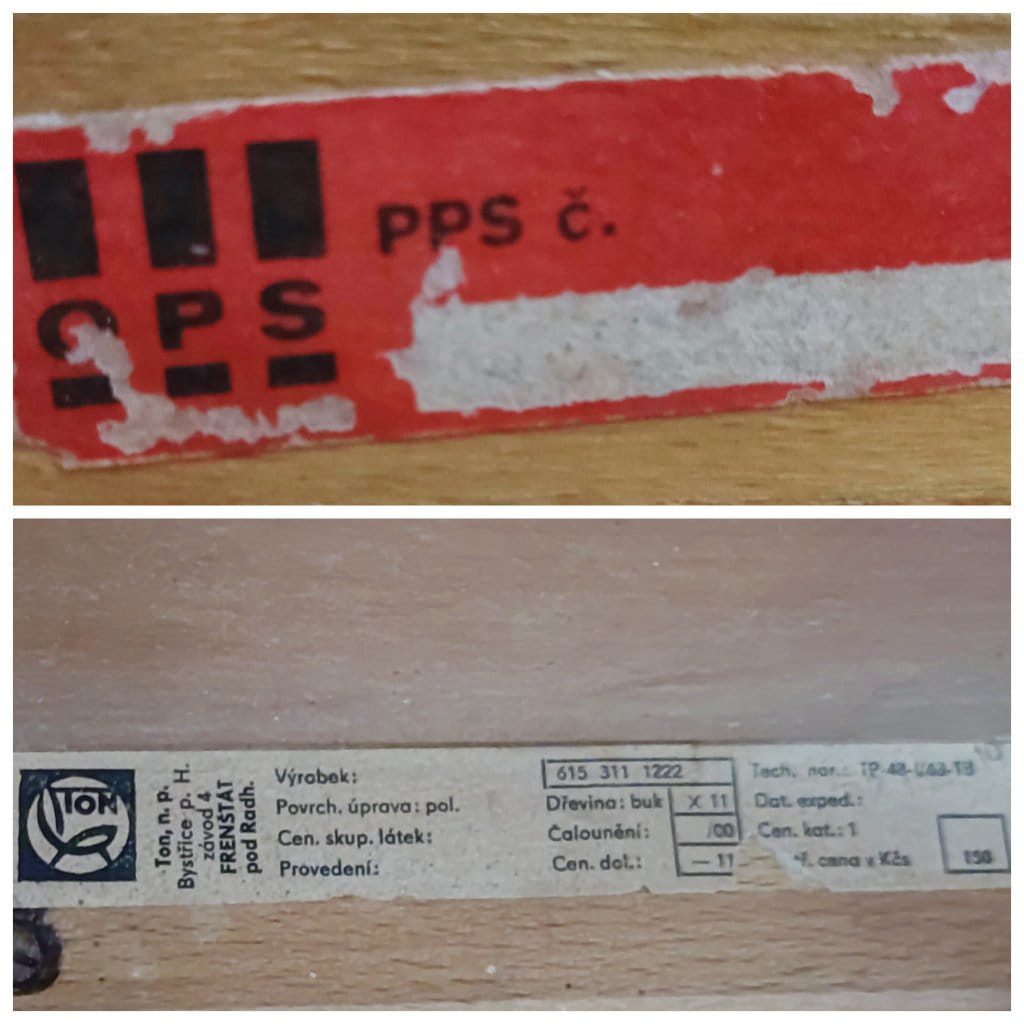 Pair of Chairs by L. Volák for TON, Czechoslovakia, 1960s