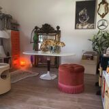 Table basse pied tulipe Gautier vintage