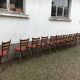 Bistro chairs vintage Scandinavian brasserie colorful galette - 1950 1960