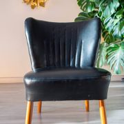 Black cocktail chair from the 1950s