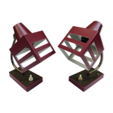 Bordeaux vintage bedside lamps 60s/70s
