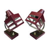 Bordeaux vintage bedside lamps 60s/70s