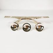 Mid Century Candlestick, WMF, designed by Kurt Radke, 1960s.