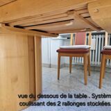 Venjakob designer extendable dining table