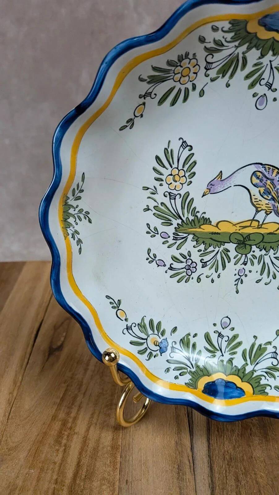 Small dish / pocket emptier in artistic earthenware Le Renoleau – Angoulême