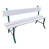 Rustic garden bench