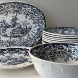 Luneville plates and dishes
