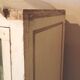Vitrine en bois laqué et doré du 18ème siècle