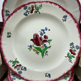 Old porcelain plates from Giens