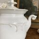 Antique sugar bowl or porcelain pot
