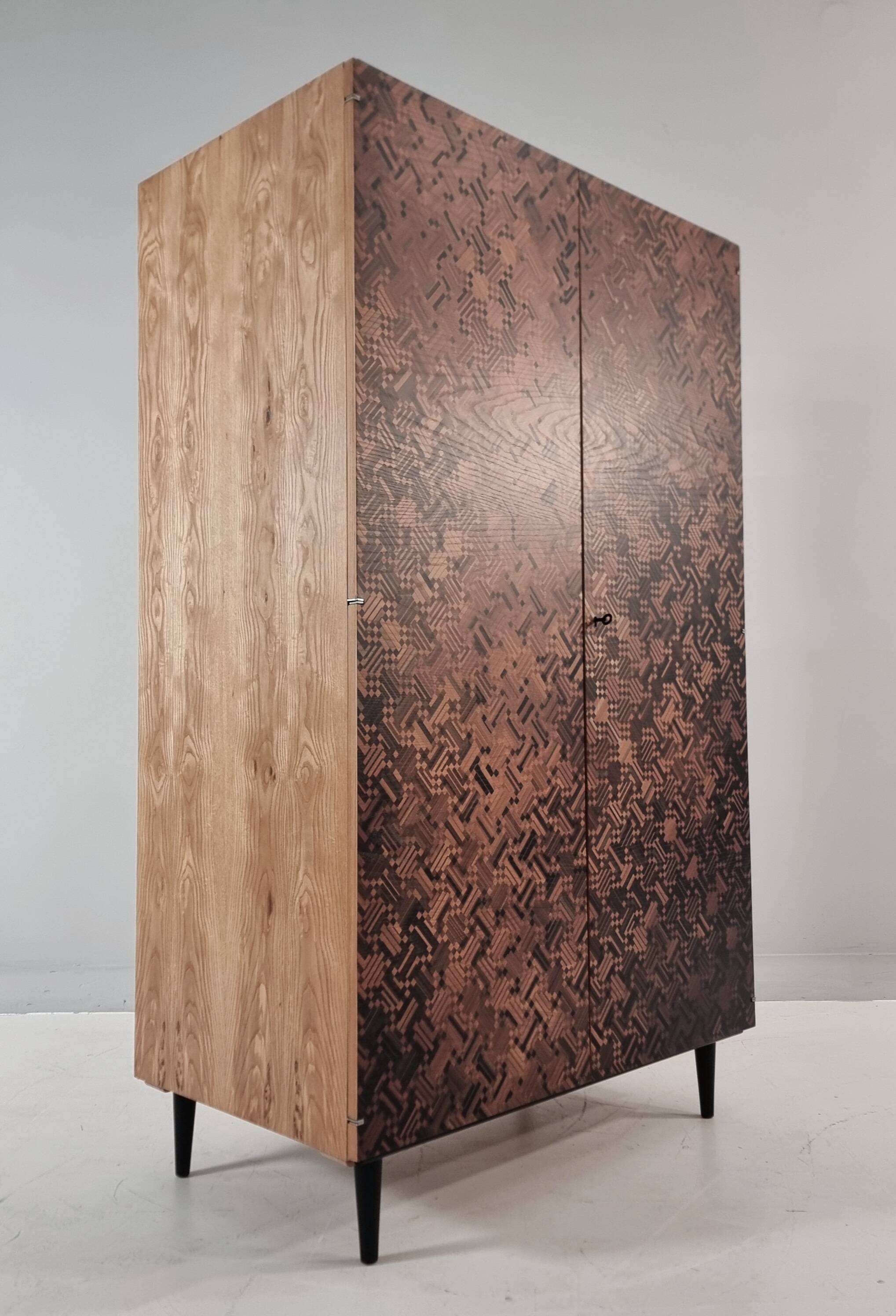 Vintage Wardrobe in Ash, 1960s