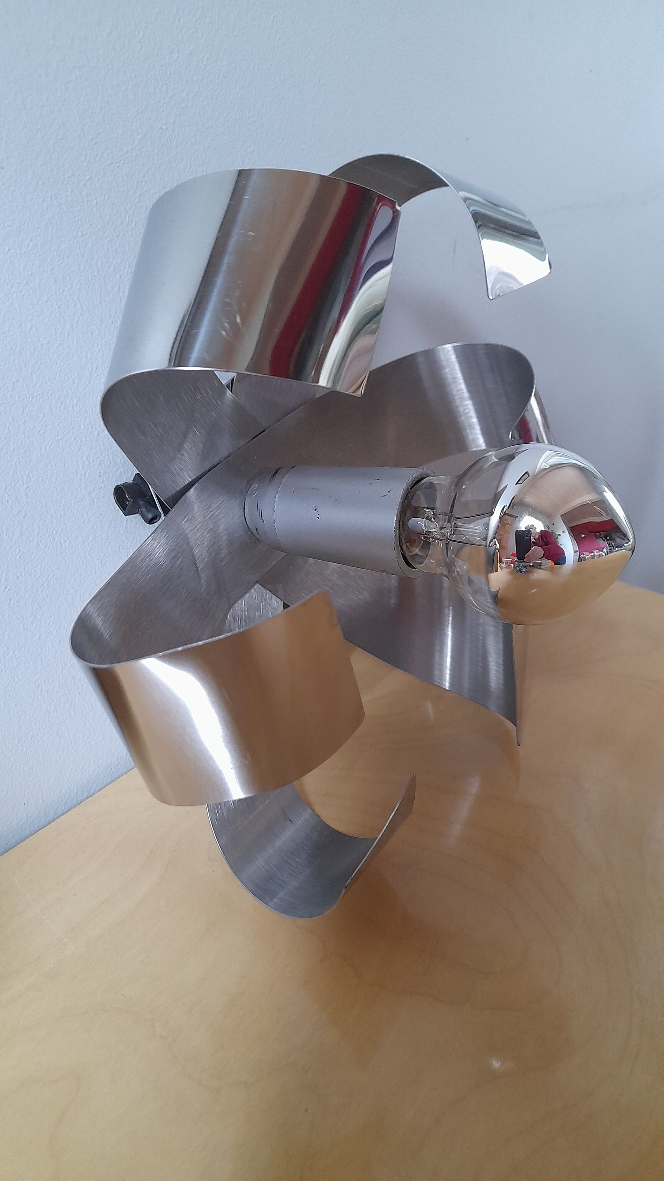 Wall lamp space age flower 70s