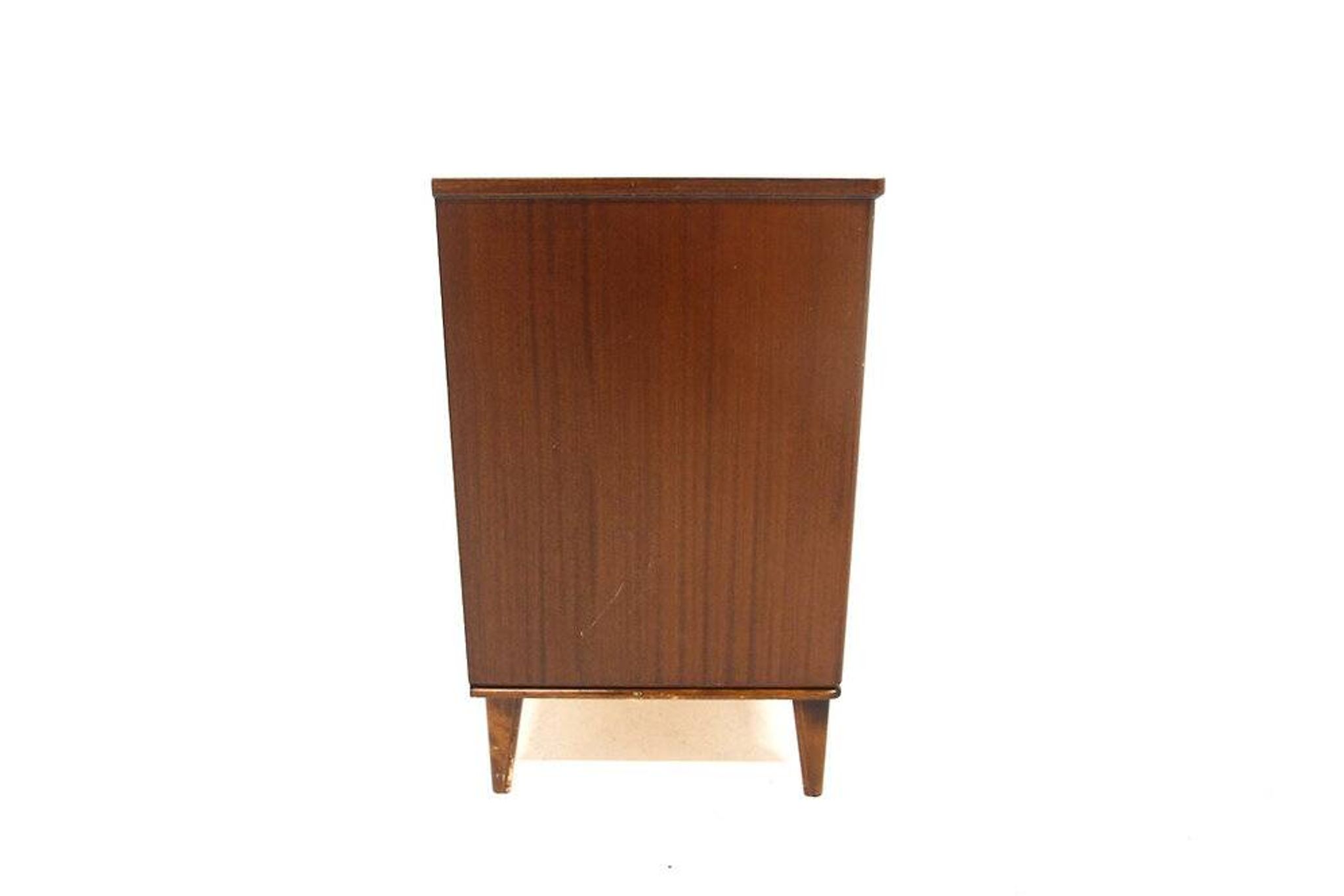Scandinavian mahogany chest of drawers, Swedish modern, Sweden, 1940
