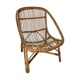 Vintage rattan armchair 60s-70s