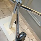 Side furniture with chrome wheels from the 60s
