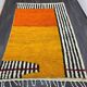 Beni mrirt rug in natural wool size 150 x 250 cm