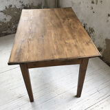 Pine and oak farm table