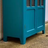 Parisian wardrobe glazed blue Peacock 1940
