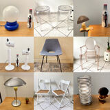 Weight blown glass & lead craftsmanship French vintage 60s