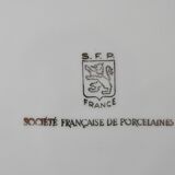 Rare: fish set 11 pieces, Société Française de Porcelaine