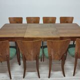 Dining set by Jindrich Halabala