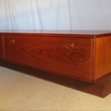 Scandinavian teak bass row