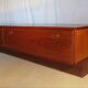 Scandinavian teak bass row