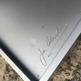 Valise à roulettes Boby B-Line de Joe Colombo édition argent