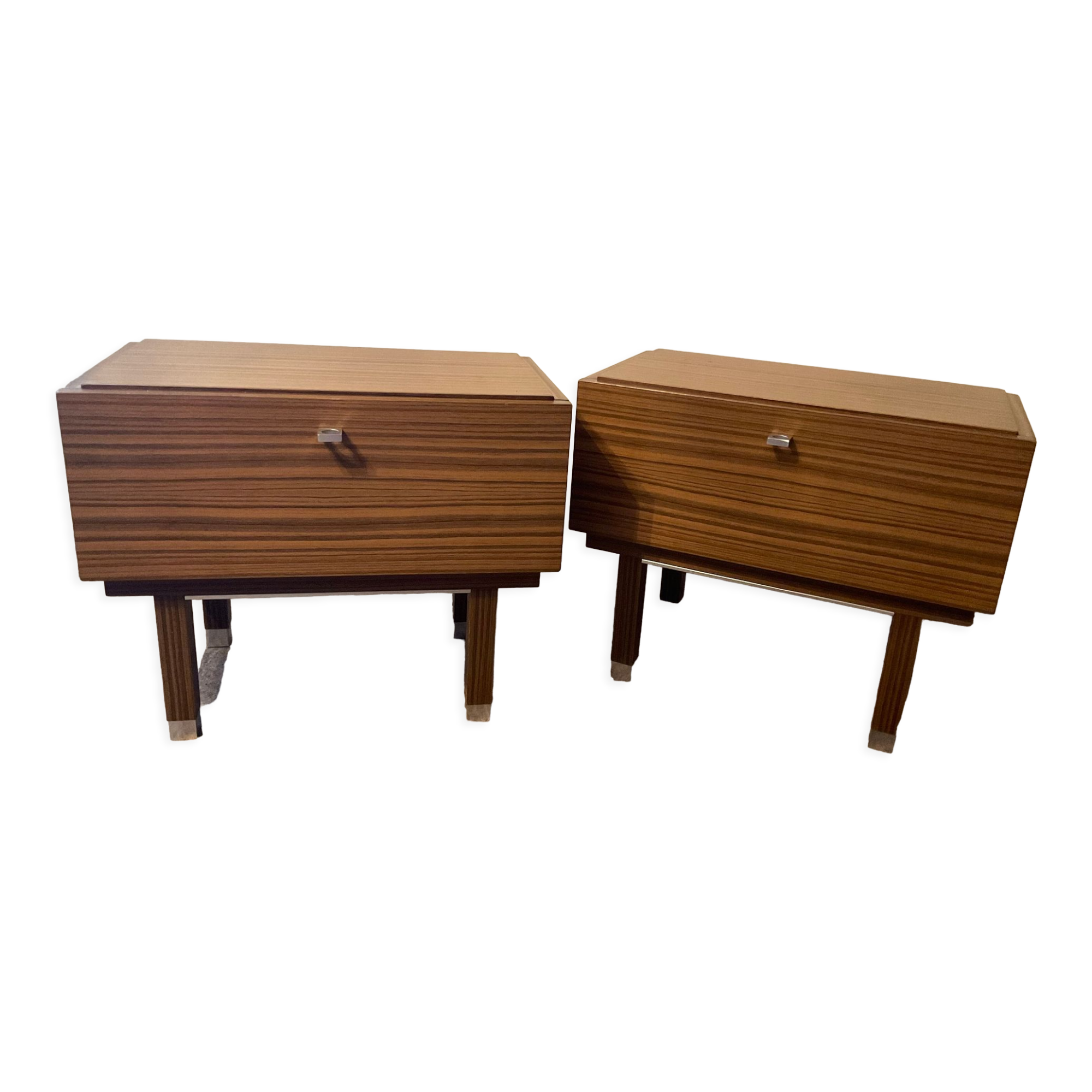 Pair of vintage bedside tables from the 60s-70s