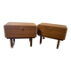 Pair of vintage bedside tables from the 60s-70s