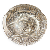 Cut crystal ashtray – in the style of Bohemian crystal