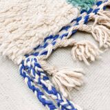 Beni Ouarain Moroccan Berber rug with colorful patterns 1.97x1.28m