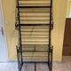 Wrought iron baker's shelf