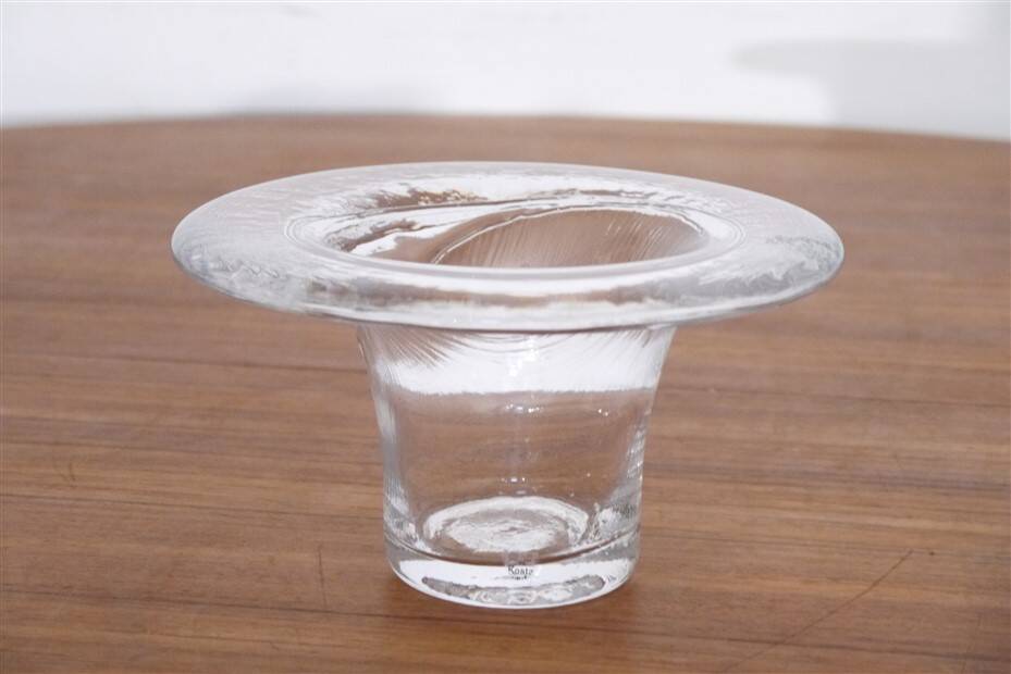 Vintage glass bowl by Kosta boda