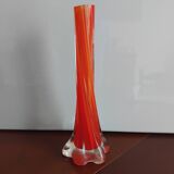Vintage orange vase