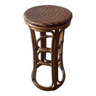 Tabouret de bar en rotin