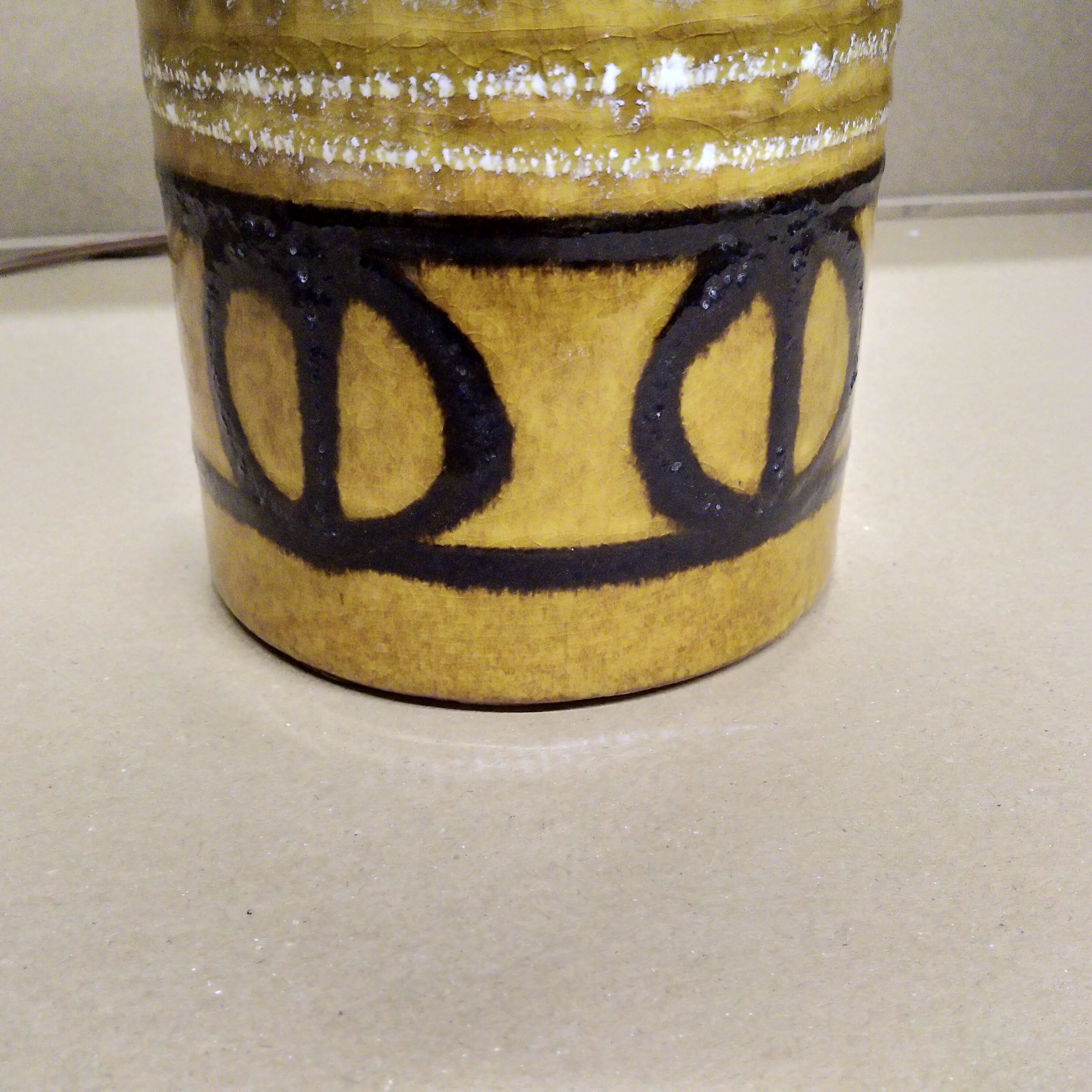 Vintage ceramic lamp foot