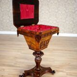 19th Century Sewing Table in Rosewood