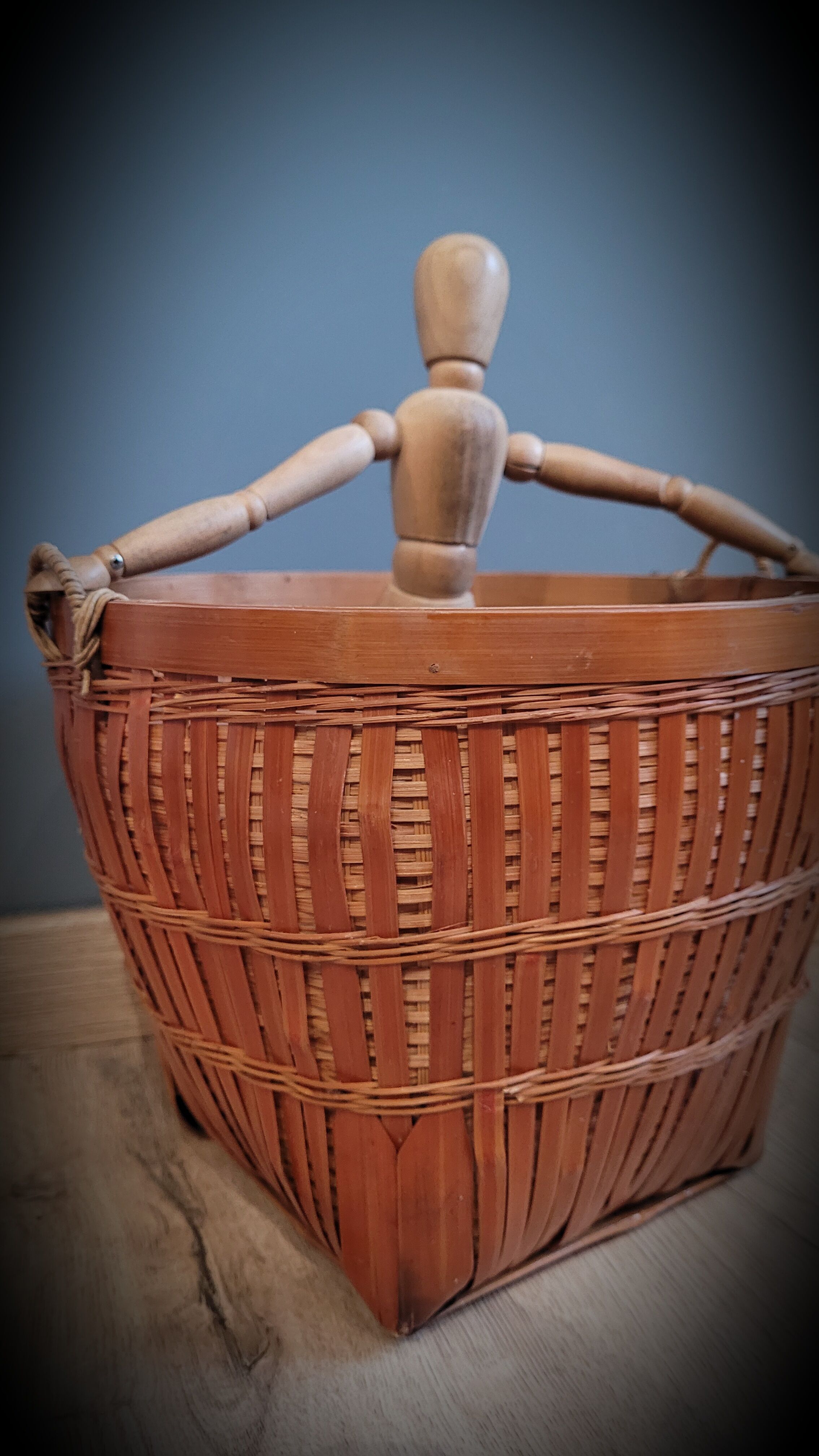 Rattan basket 1