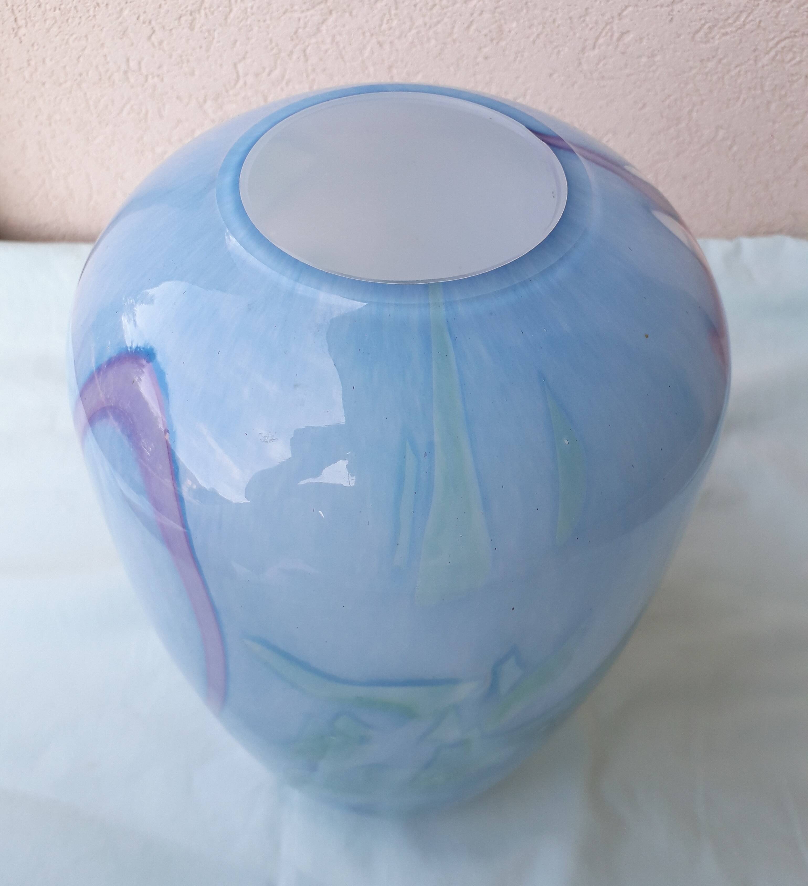 Glass vase La Rochère