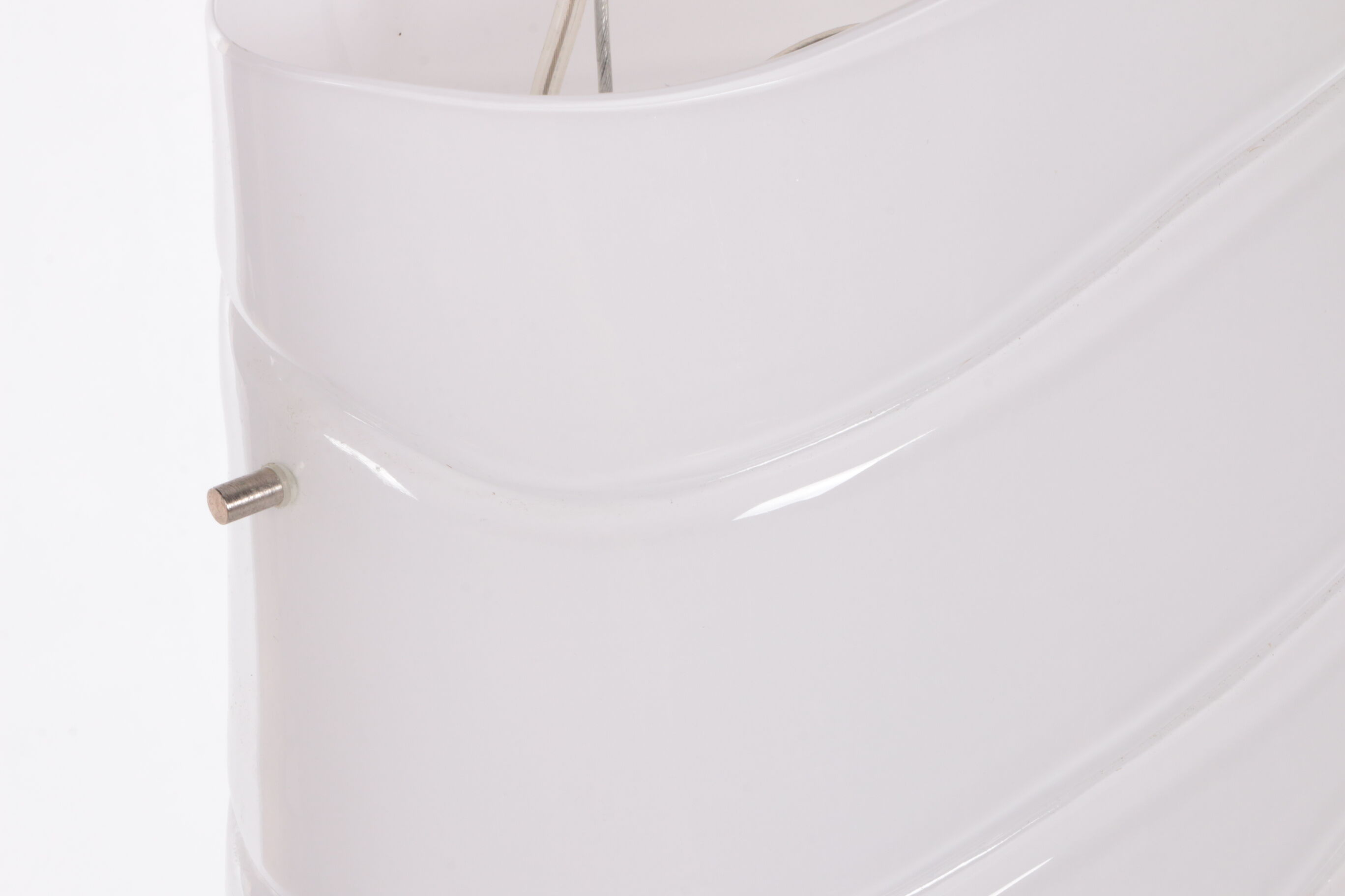 Italian hanging lamp murano glass made by avmazzega,1990 italy