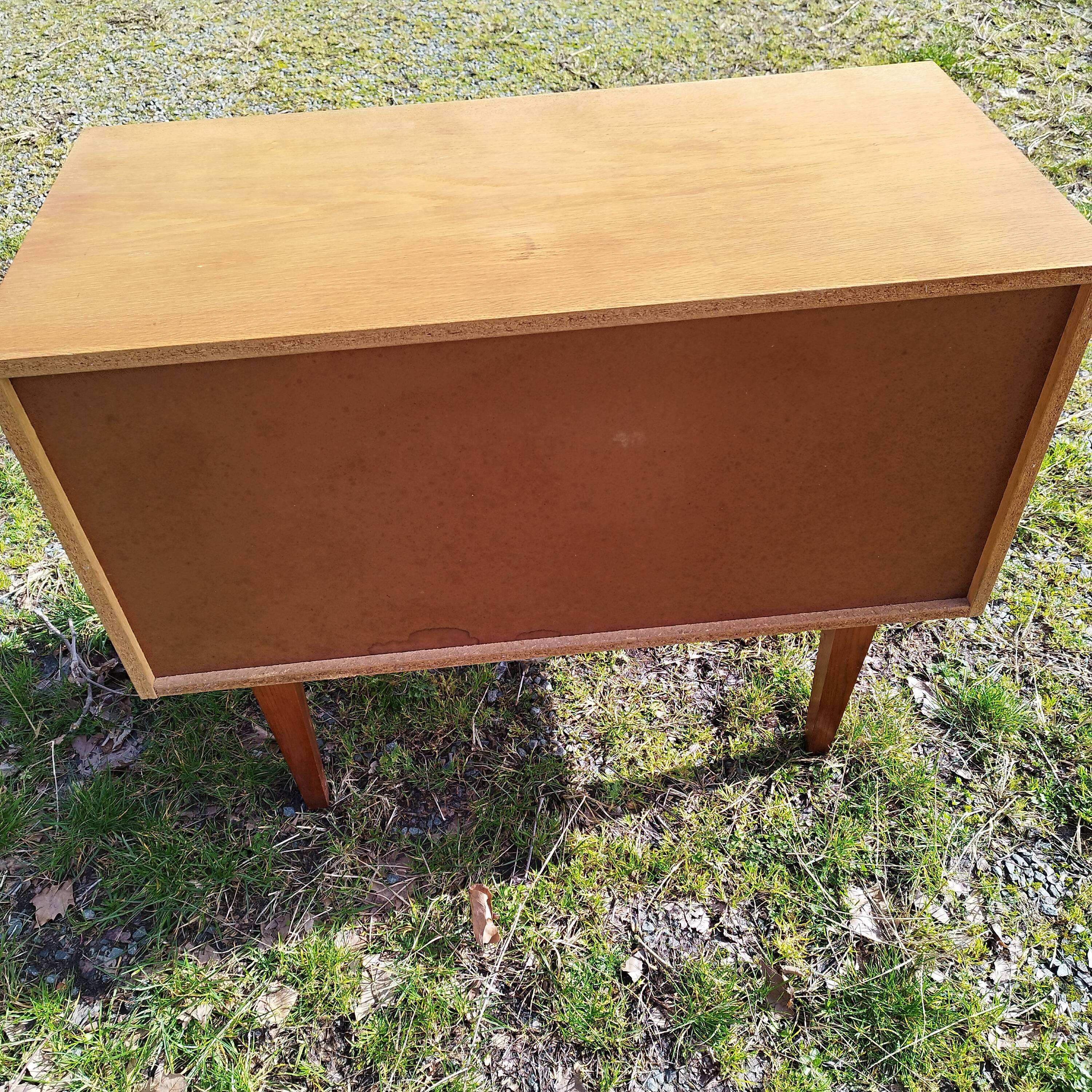 Vintage teak chest of drawers