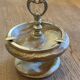 Brass and Onyx Ashtray