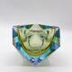 Large "Sommerso" ashtray in Murano glass, 1970s