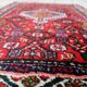 1960s Handmade Wool Rug with Red Medallion, 63 × 91 cm - 1C1289