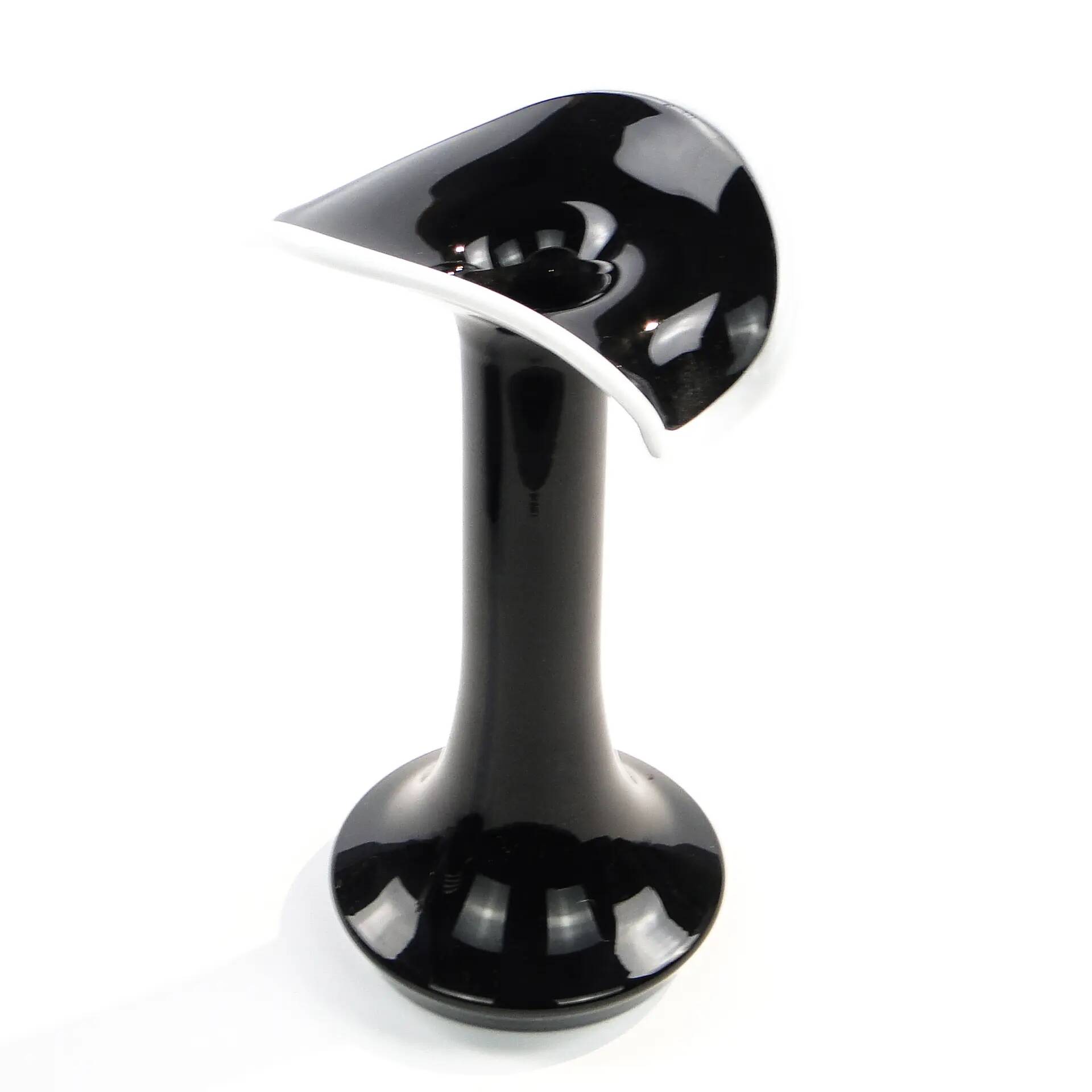 Modernist vase, glass, Poland, 1970s