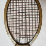 Ancienne raquette de tennis en bois