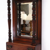 Victorian hall mirror, 1880, England