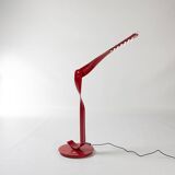 Red Herman Miller Original Yves Behars Swivel Leaf Lamp