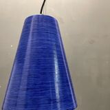 Mid-century italian murano glass light pendants, set of 2